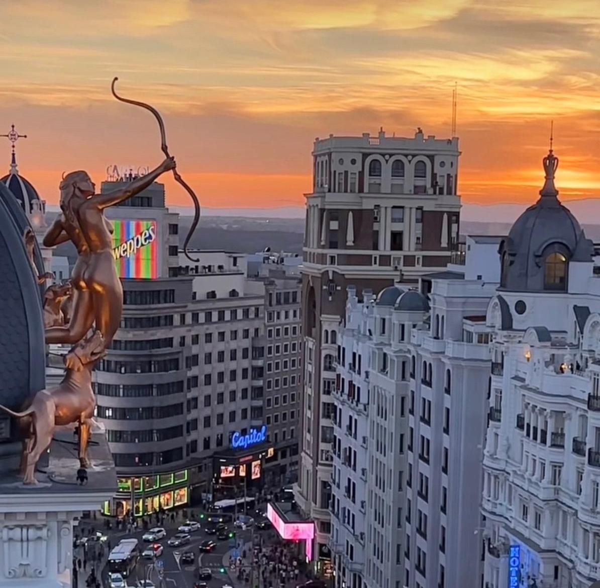 Studio Plaza Mayor La Latina Ac Balcon Ascensor Leilighet Madrid Eksteriør bilde
